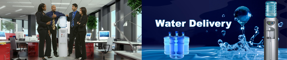 image of banner of water delivery